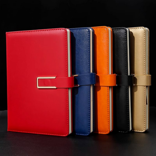 Smooth-sided notebook, office meeting record book, elegant and high-quality diary for college students