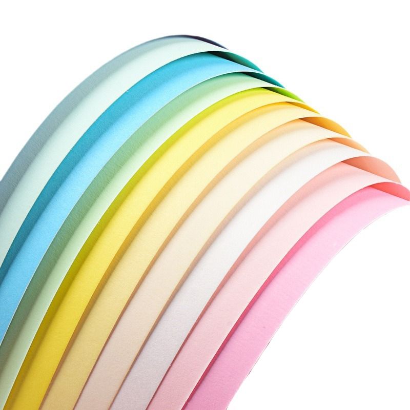 Macaron cardboard, 4K green colored paper, 8K large sheets of cardboard, plain white cardboard