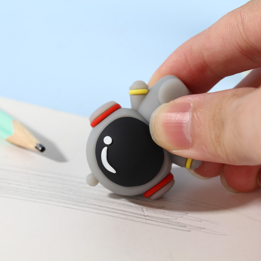 Rubber spacewalker-shaped eraser