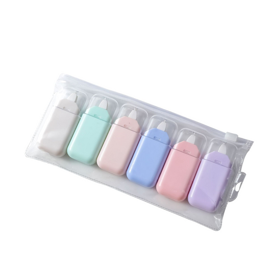 Morandi color range correction tape set – high aesthetic value, compact and portable, ideal for making corrections.