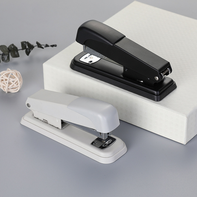 Simple solid color binding machine for student and financial tools, easy bookbinding device, office supplies.