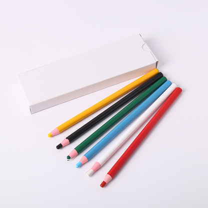 Wax crayons that do not require sharpening