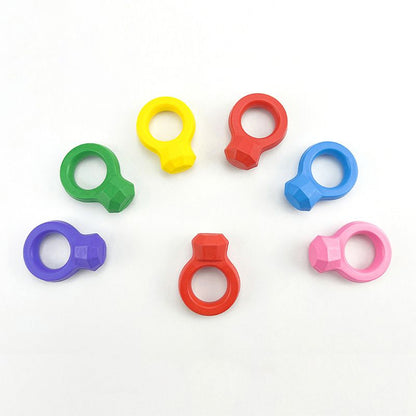 3D modeling crayon creative design for diamond rings