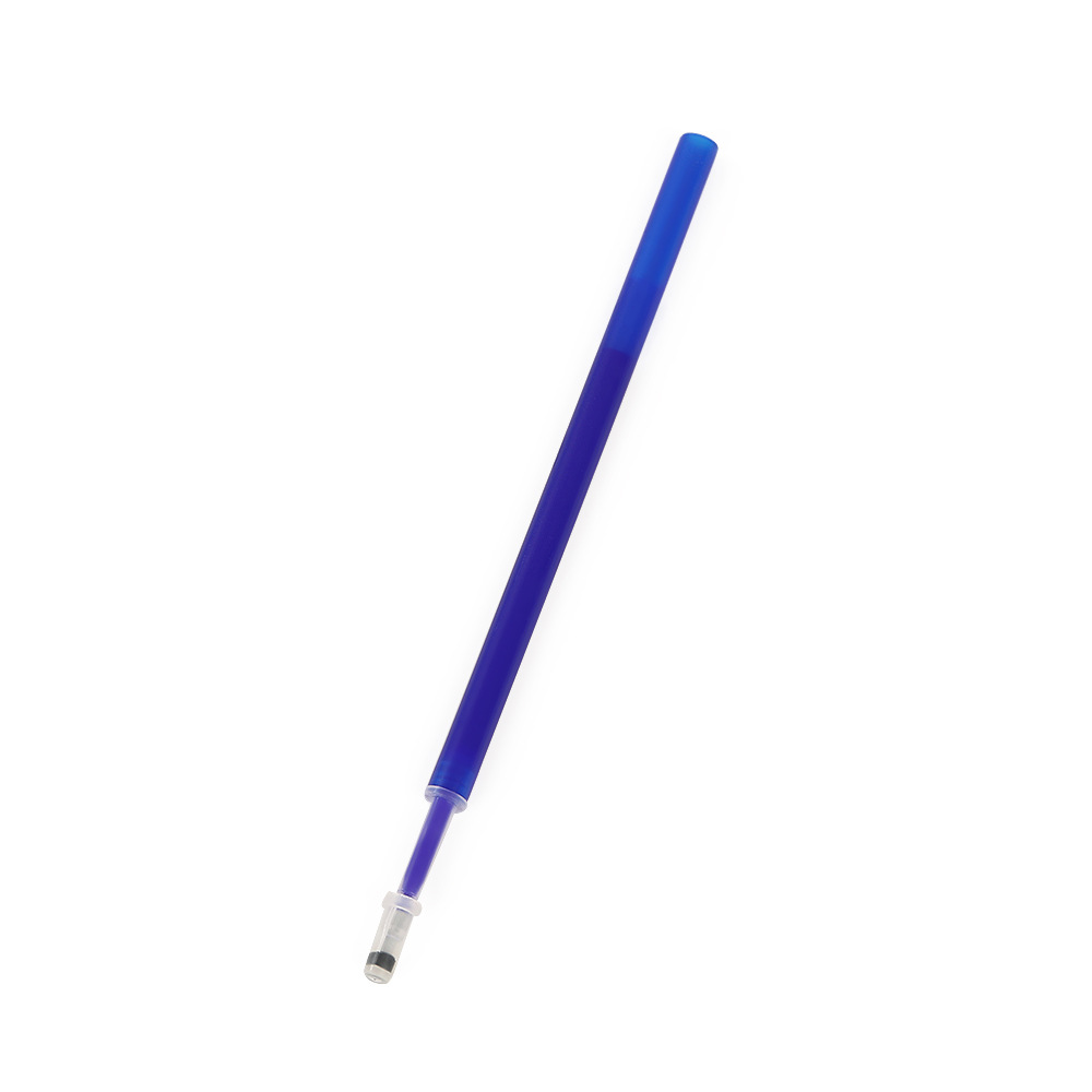 Cryolite-blue carbon black thermal erasable pencil refill