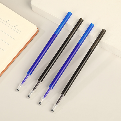 Cryolite-blue carbon black thermal erasable pencil refill