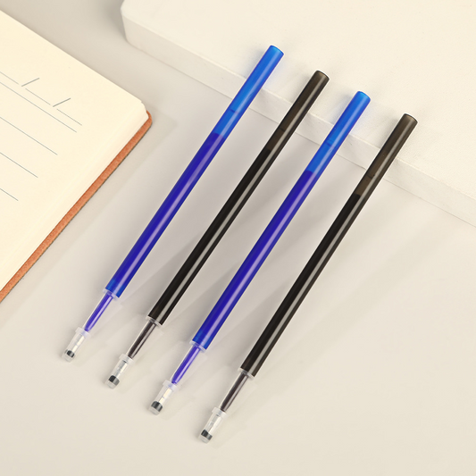 Cryolite-blue carbon black thermal erasable pencil refill