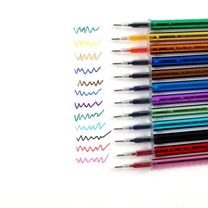 Candy-colored, extended needle tube, replaceable cartridge; 0.5-meter long cartridge.