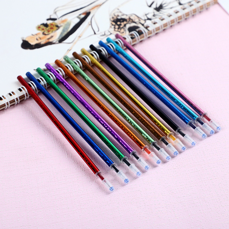 Candy-colored, extended needle tube, replaceable cartridge; 0.5-meter long cartridge.