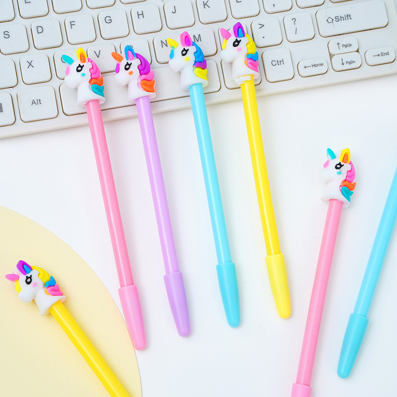 Creative cartoon unicorn-shaped, everlasting, pencil-shaped, and cute; a pencil that doesn’t need sharpening.