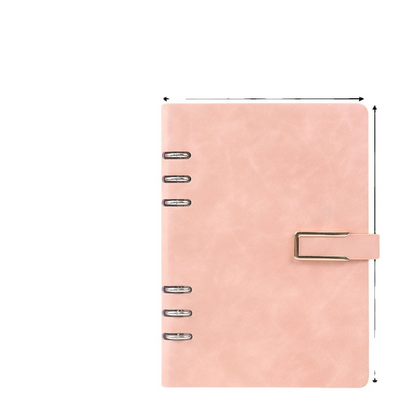 Customized PU leather notebook with faux leather cover