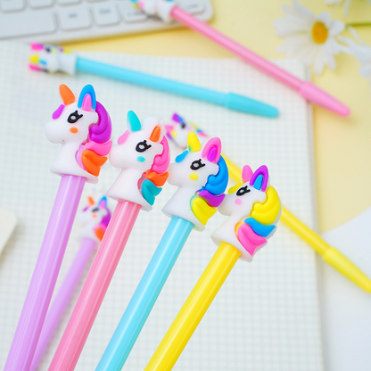 Creative cartoon unicorn-shaped, everlasting, pencil-shaped, and cute; a pencil that doesn’t need sharpening.