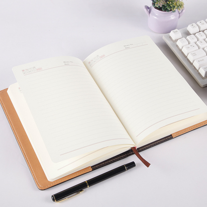 Notepad PU imitation leather notebook