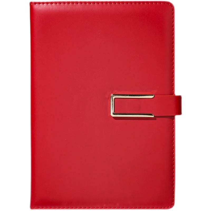 Smooth-sided notebook, office meeting record book, elegant and high-quality diary for college students