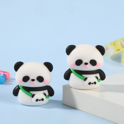 Panda-shaped, clean, non-toxic and dust-free eraser