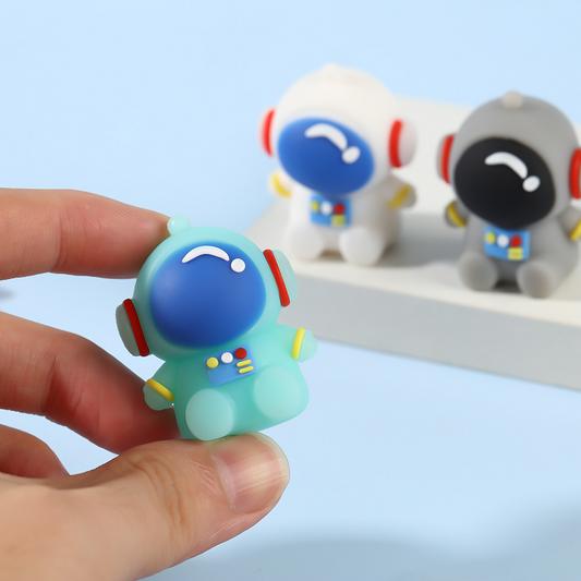 Rubber spacewalker-shaped eraser