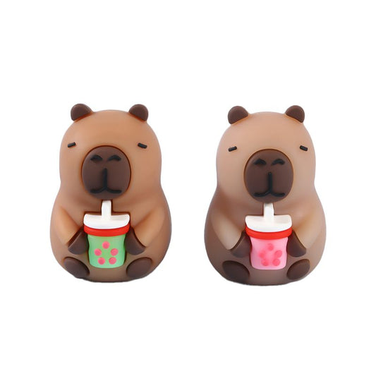 Kapibara-style eraser with minimal dust generation