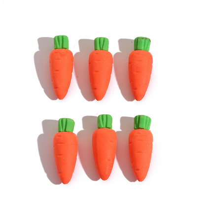Carrot-shaped eraser remover