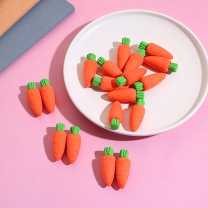 Carrot-shaped eraser remover