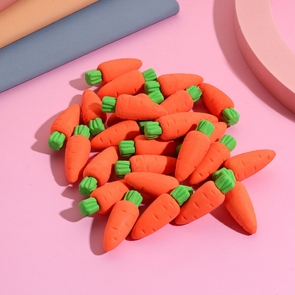 Carrot-shaped eraser remover