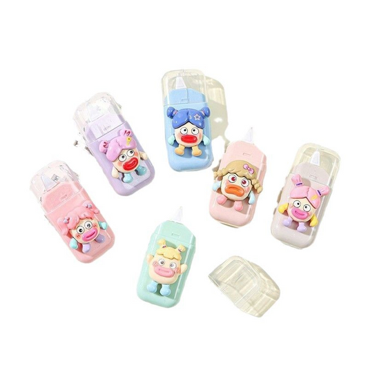 Cute correction tape, mini-editing tape, portable correction tool