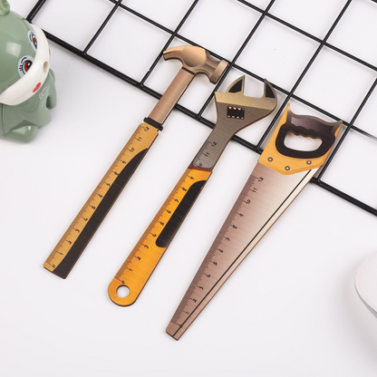 Wooden tools such as wooden rulers and hammers come in practical designs, also available as drawing rulers.