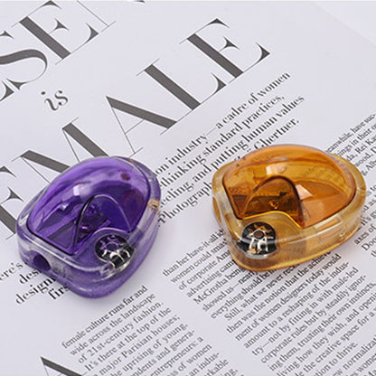 Glue-dropping technique pencil sharpener – small, colorful, single-hole, classic pencil holder