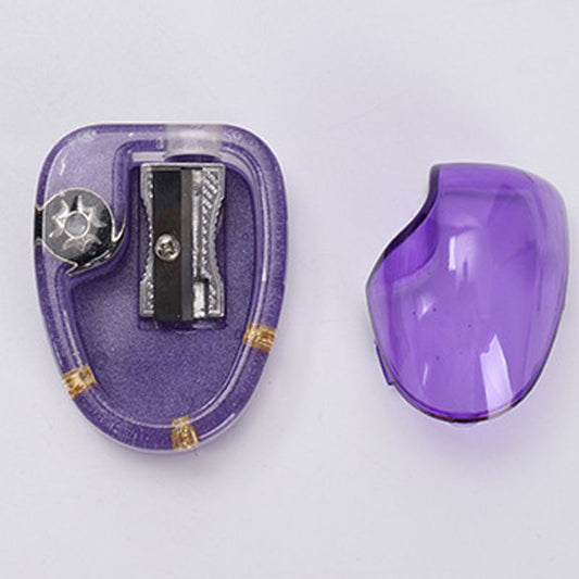 Glue-dropping technique pencil sharpener – small, colorful, single-hole, classic pencil holder