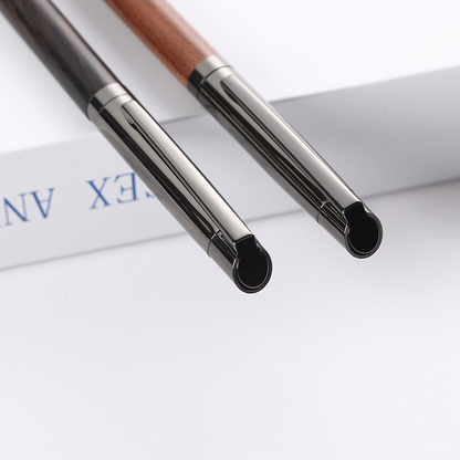 Business wooden pen, high-quality rosewood metal pen, ballpoint pen