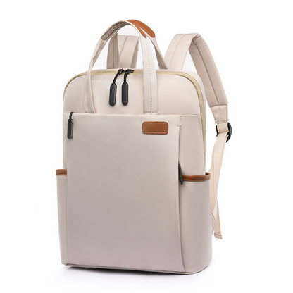 New women's Oxford cloth travel backpack, casual large capacity laptop bag, women's double shoulder bag.