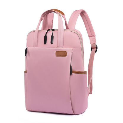 New women's Oxford cloth travel backpack, casual large capacity laptop bag, women's double shoulder bag.