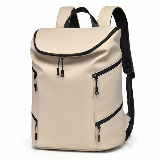 Retro-style trendy backpack, versatile, casual, large capacity travel backpack, lightweight college student school bag