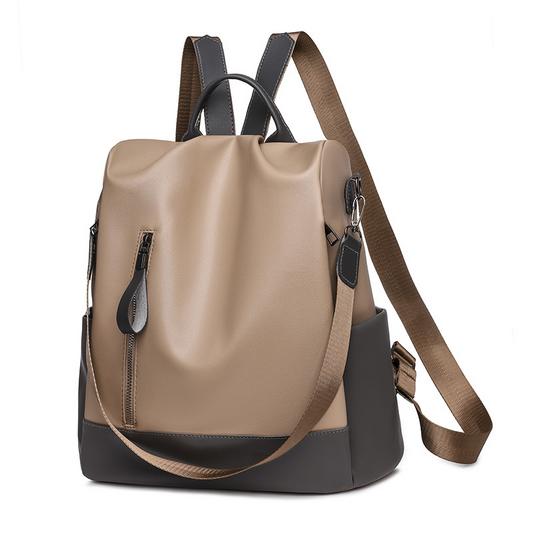 Stylish and simple backpack, large capacity, casual travel bag, versatile trendy backpack