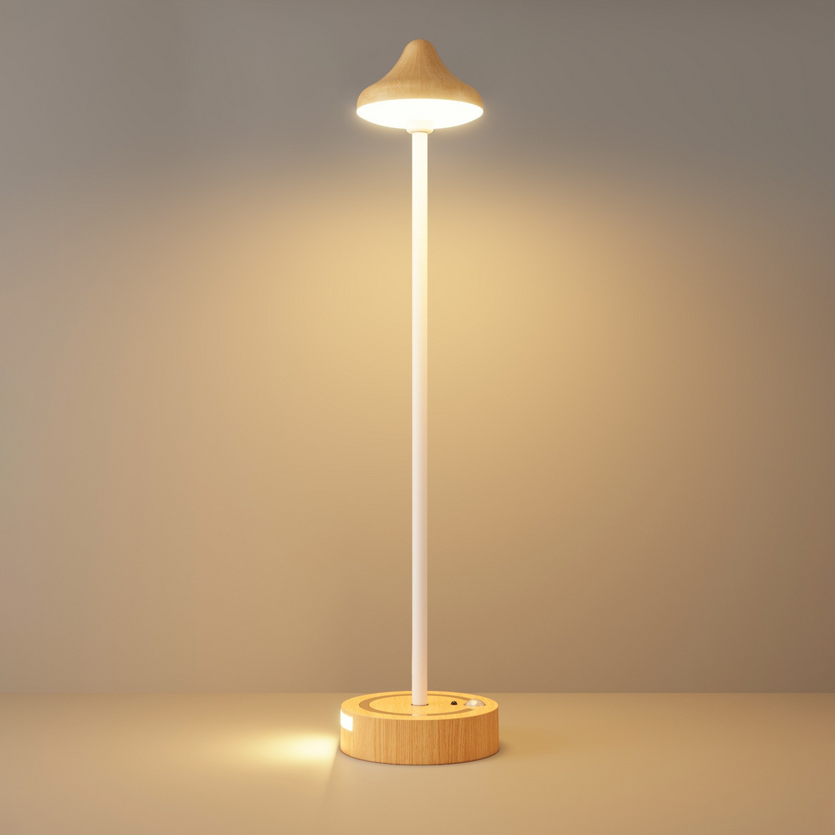 Creative decorative LED touch-sensitive table lamp for bedrooms, suitable for hotel use.