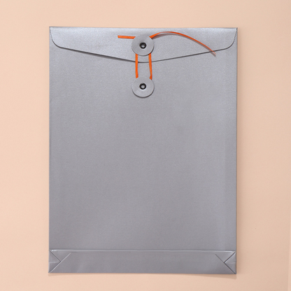 High-end colored pearlescent paper A4 document folder, file folder, thickened large capacity clothing packaging paper bag