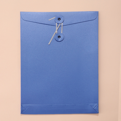 High-end colored pearlescent paper A4 document folder, file folder, thickened large capacity clothing packaging paper bag
