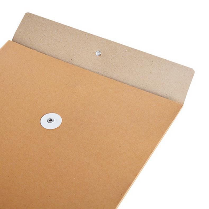 Thickened kraft paper file folder, blank document folder, A4 document folder, paper office storage, drawing folder