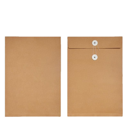 Thickened kraft paper file folder, blank document folder, A4 document folder, paper office storage, drawing folder