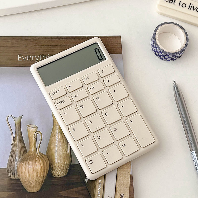 Minimalist Calculator, 12-digit Portable Calculator for Office Use, Exams, Daily Life, Finance, and Accounting
