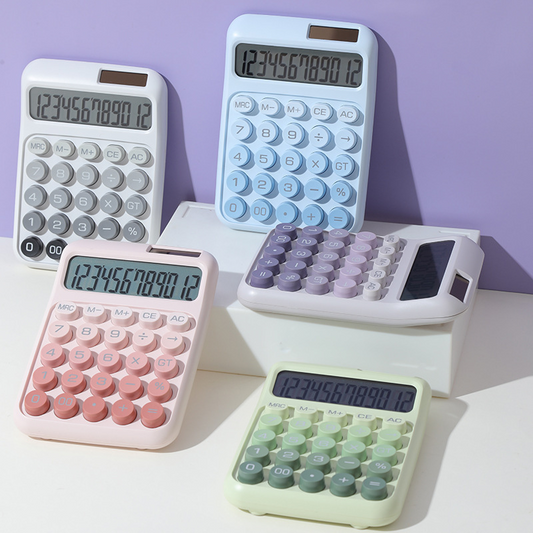 High-value calculator, appealing to office professionals and women, perfect for finance and accounting.