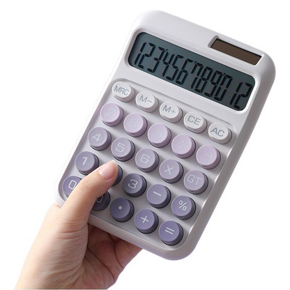 High-value calculator, appealing to office professionals and women, perfect for finance and accounting.