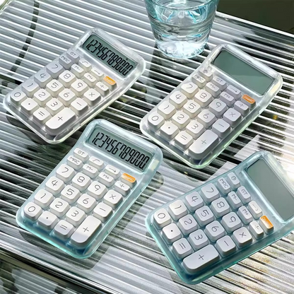 Cute keyboard calculator for financial accounting, voice control, student use, high-value portable computer for office work