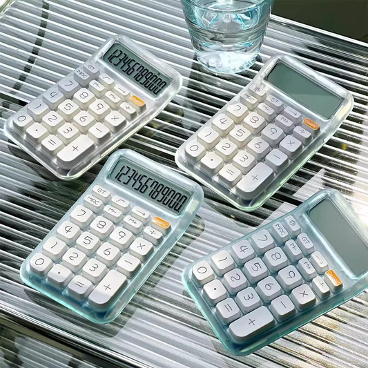 Cute keyboard calculator for financial accounting, voice control, student use, high-value portable computer for office work