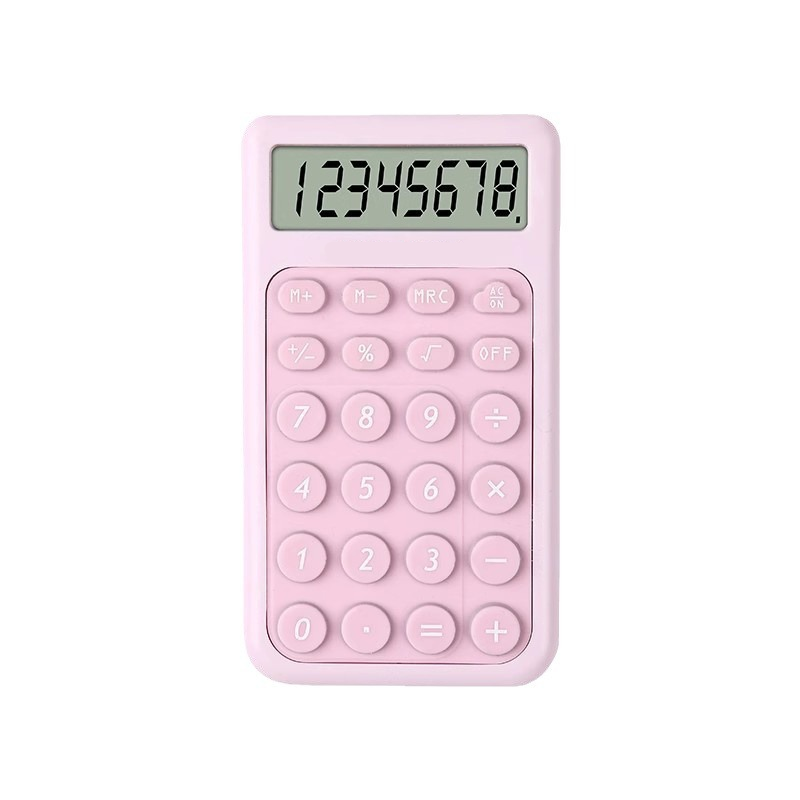 A stylish and affordable calculator for office use, perfect for students and the internet, a cute mini calculator.