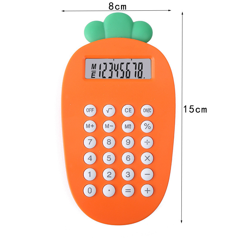 High-value, creative, cute cat paw cartoon portable calculator for finance, office, and student use.