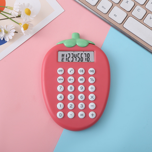 High-value, creative, cute cat paw cartoon portable calculator for finance, office, and student use.