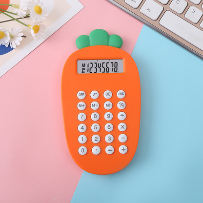 High-value, creative, cute cat paw cartoon portable calculator for finance, office, and student use.