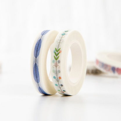 Practical thin dividing line mini washi tape planner border decoration, fresh narrow border version, writable collage sticker