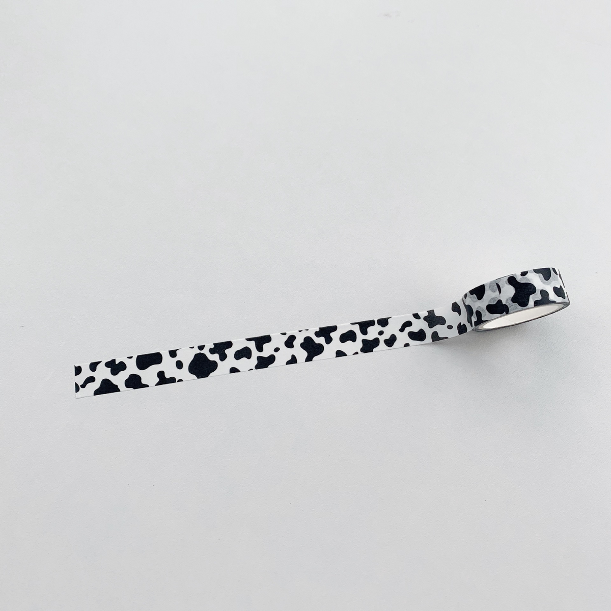 Milk-patterned leopard print washi tape, marble pattern DIY journal/diary