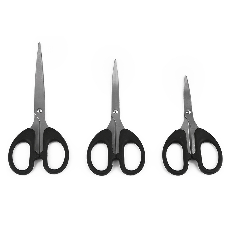 Stationery scissors, office and household sewing and paper cutting knives, stainless steel craft knives and scissors, portable student scissors