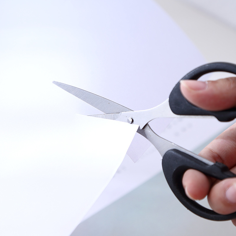 Stainless steel scissors, tailor scissors, office/student craft scissors, paper cutting scissors, safe children's paper cutting knife
